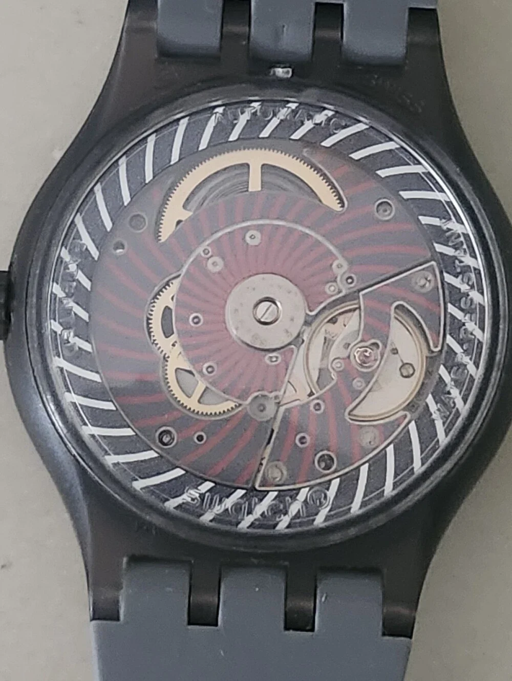 SWATCH Sistem Ash (SUTM401) Automatic Wristwatch